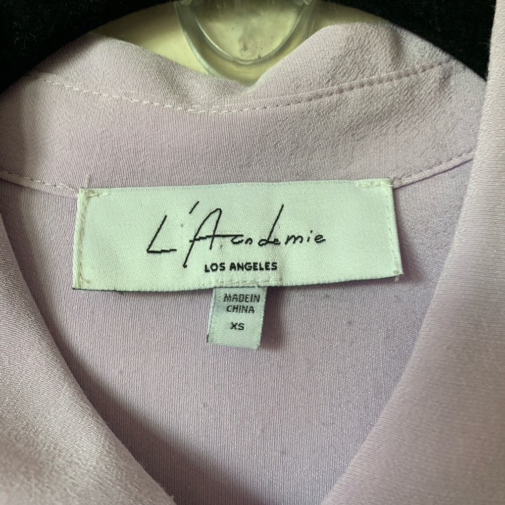 L’academie The Shirt Dress in Lilac Size XS - Picture 4 of 8